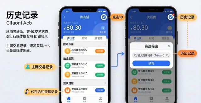 imToken钱包官方App怎么管理交易记录？