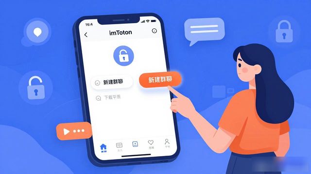 imToken下载后怎么建群聊？两步搞个社交圈