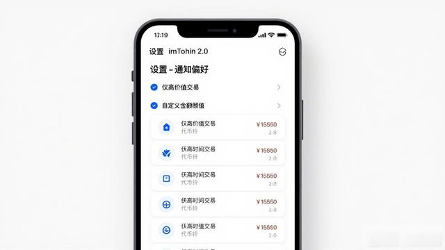 imToken 2.0上怎么设置客户动态提醒？