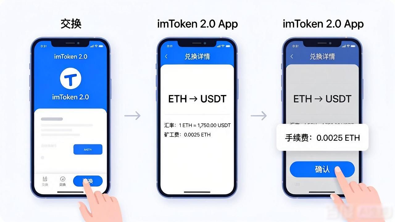 imToken 2.0国际版下载 资产交换操作指南