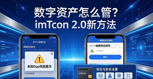 数字资产怎么管？imToken 2.0新方法
