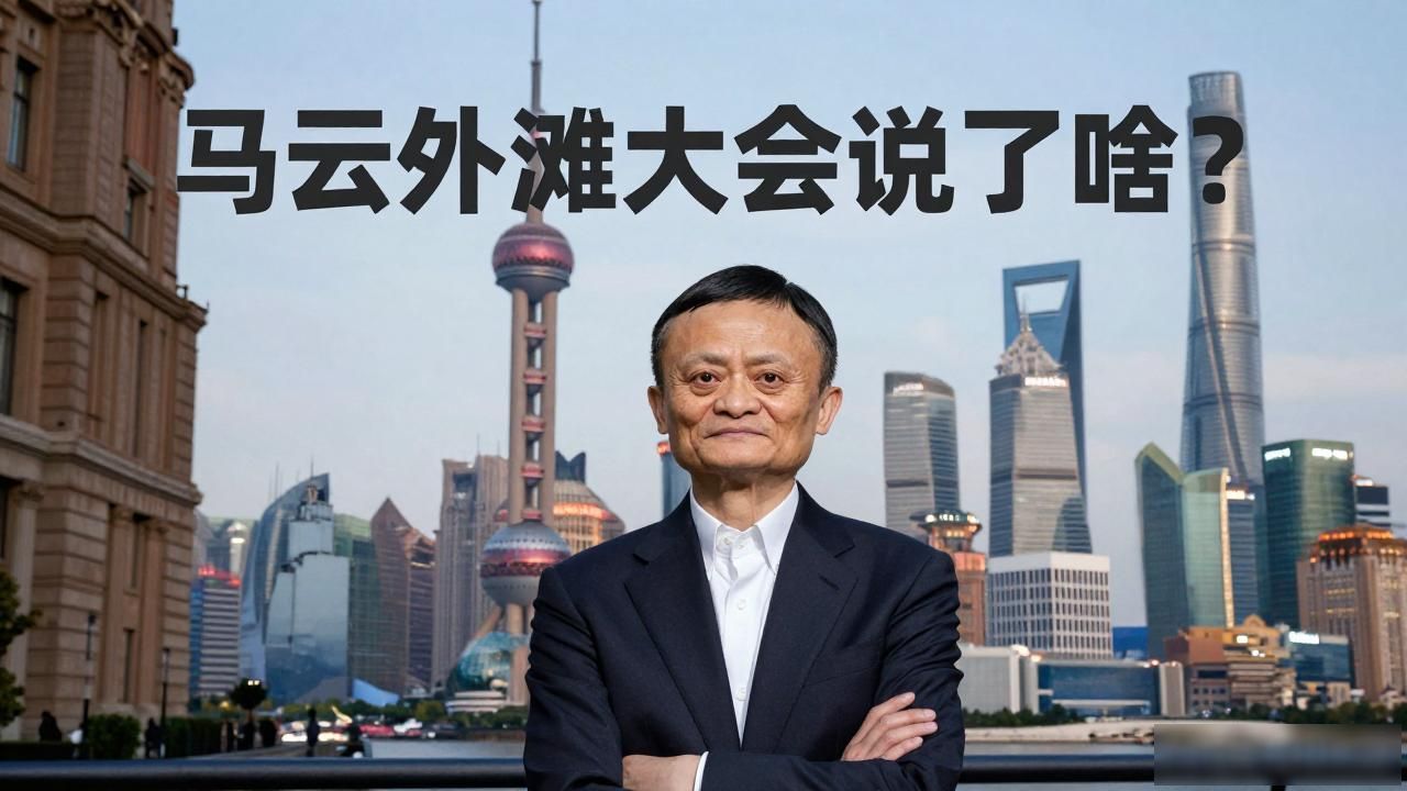 马云对央行数字货币的看法_2026外滩金融峰会马云数字货币言论_马云外滩大会数字货币