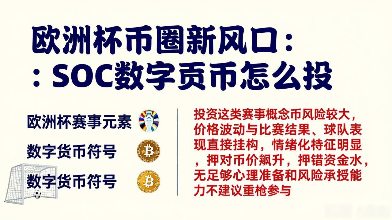 欧洲杯币圈 SOC 智能合约竞猜风险_欧洲杯板块的数字货币soc