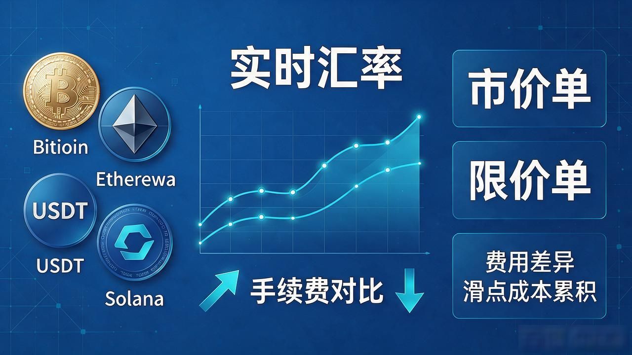 数字货币间可以兑换吗_大额数字货币换汇手续费与滑点成本控制_数字货币兑换原理与交易所操作流程
