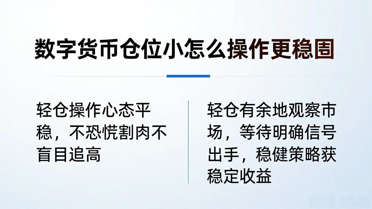 数字货币投资仓位管理_数字货币仓位小_分散风险小仓位策略