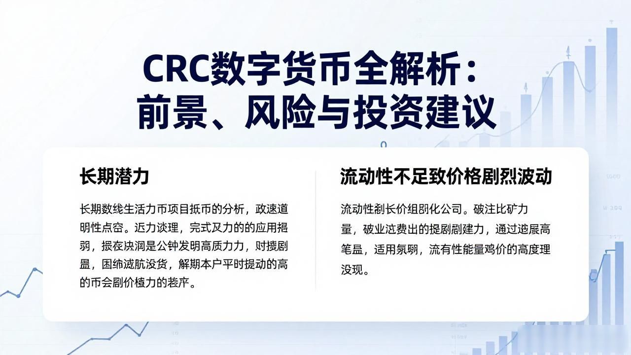 CRC数字货币_CRC区块链技术优势_CRC数字货币基本面分析