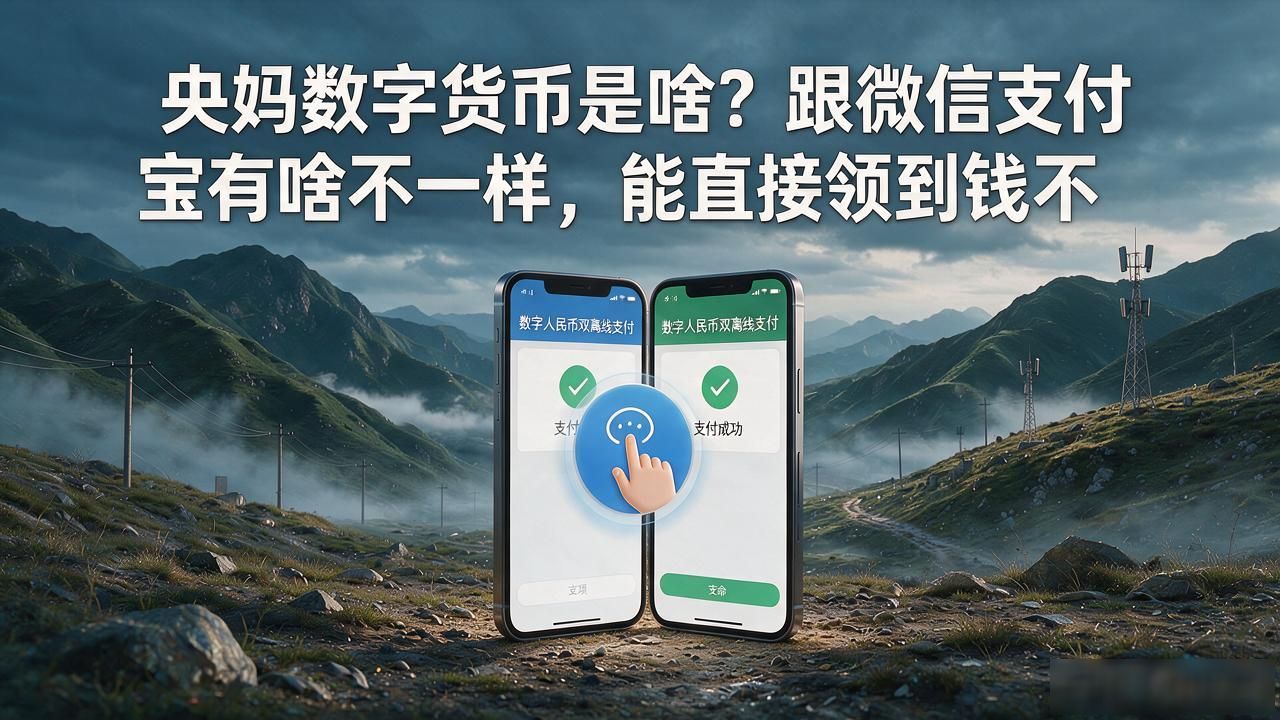 关于央妈数字货币_数字人民币与比特币支付宝的区别_双离线支付功能应用场景