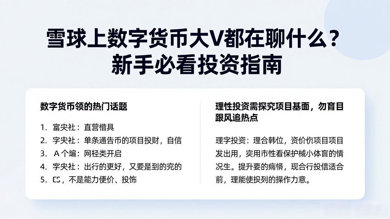 雪球评论数字货币_数字货币交易风险与理性投资_雪球数字货币投资分析
