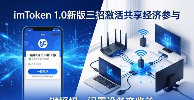imToken 1.0新版三招激活共享经济参与
