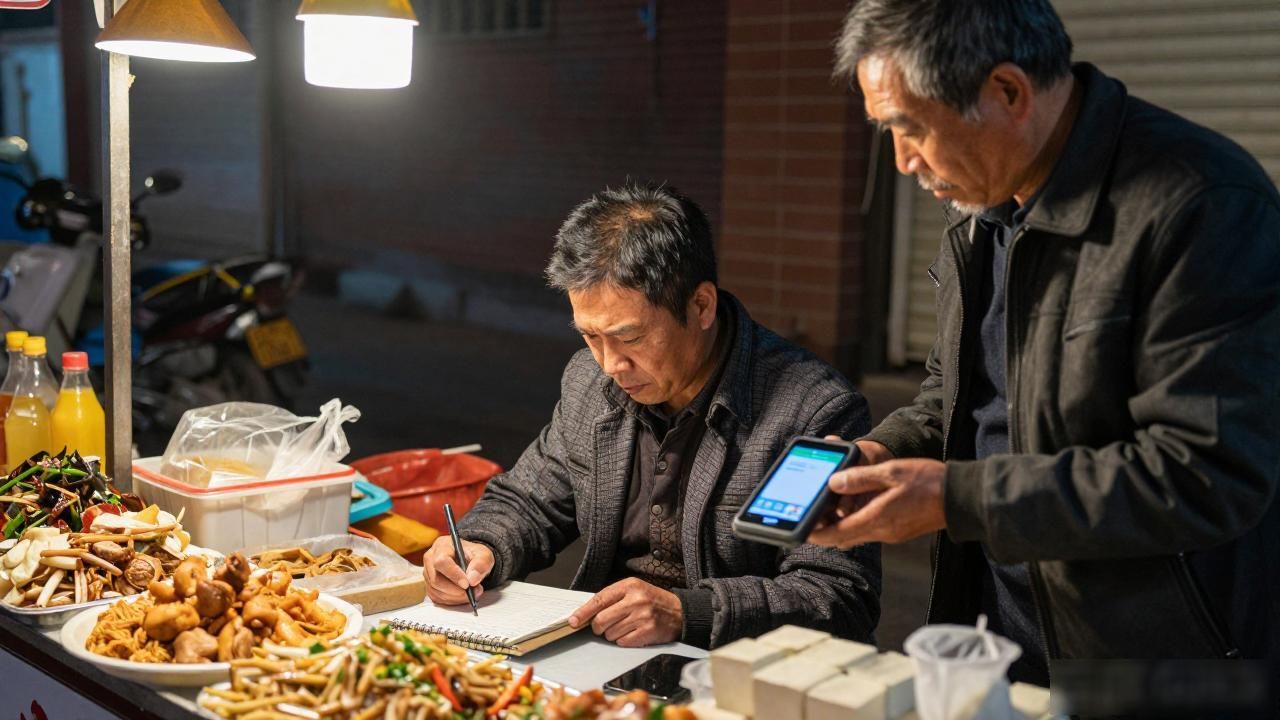 货币数字化以后_菜市场蔬菜销售 数字化支付 现金备用选择