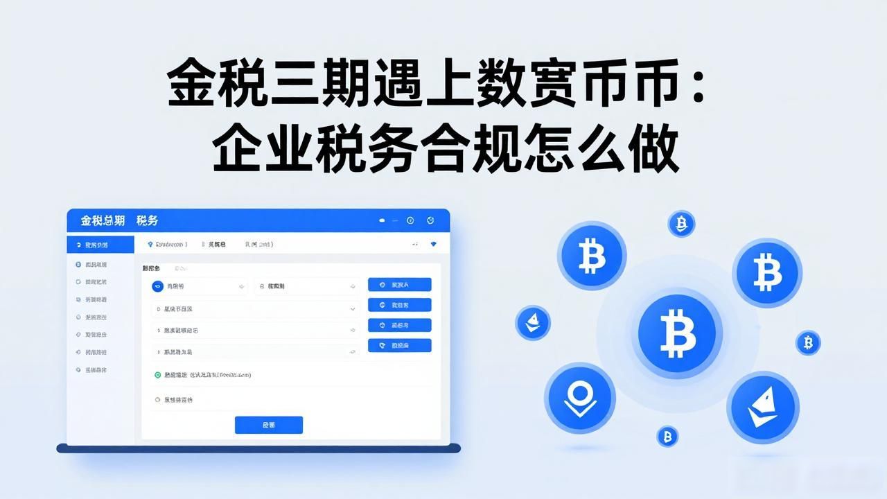 金税三期 数字货币 税务合规_金税三期和数字货币