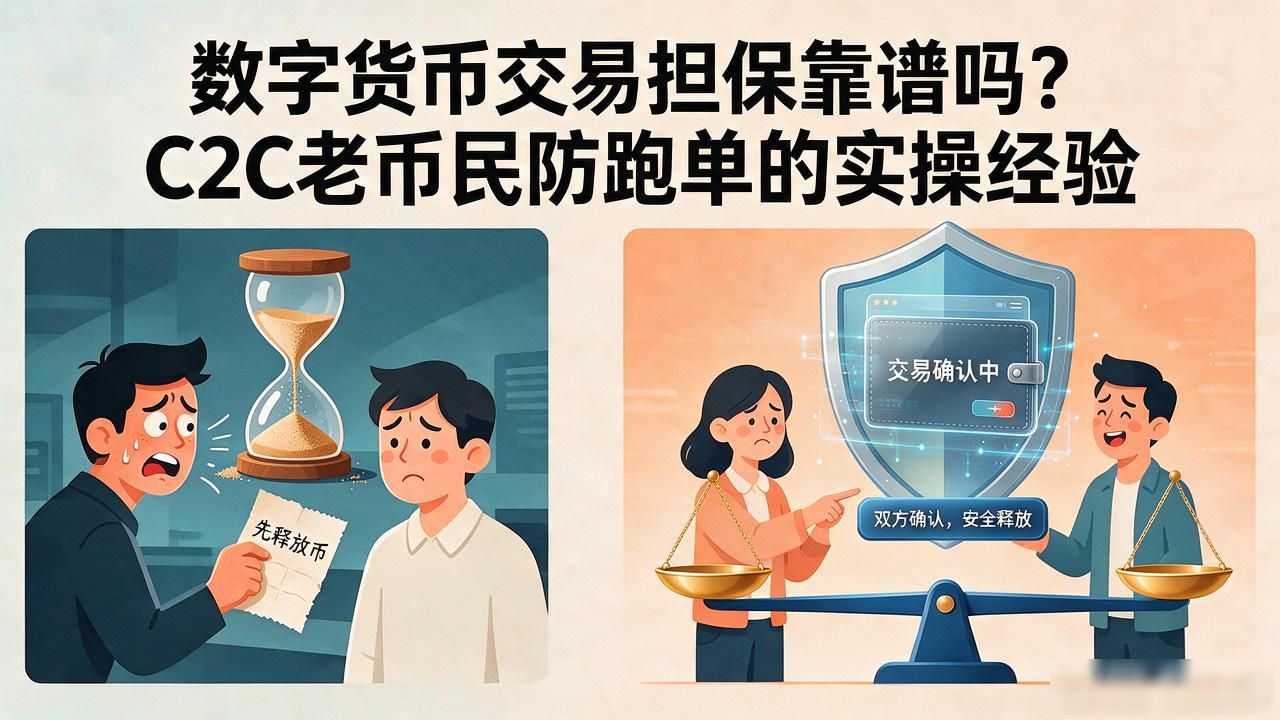 数字货币交易担保_C2C币圈交易担保机制的重要性_USDT P2P交易防骗指南