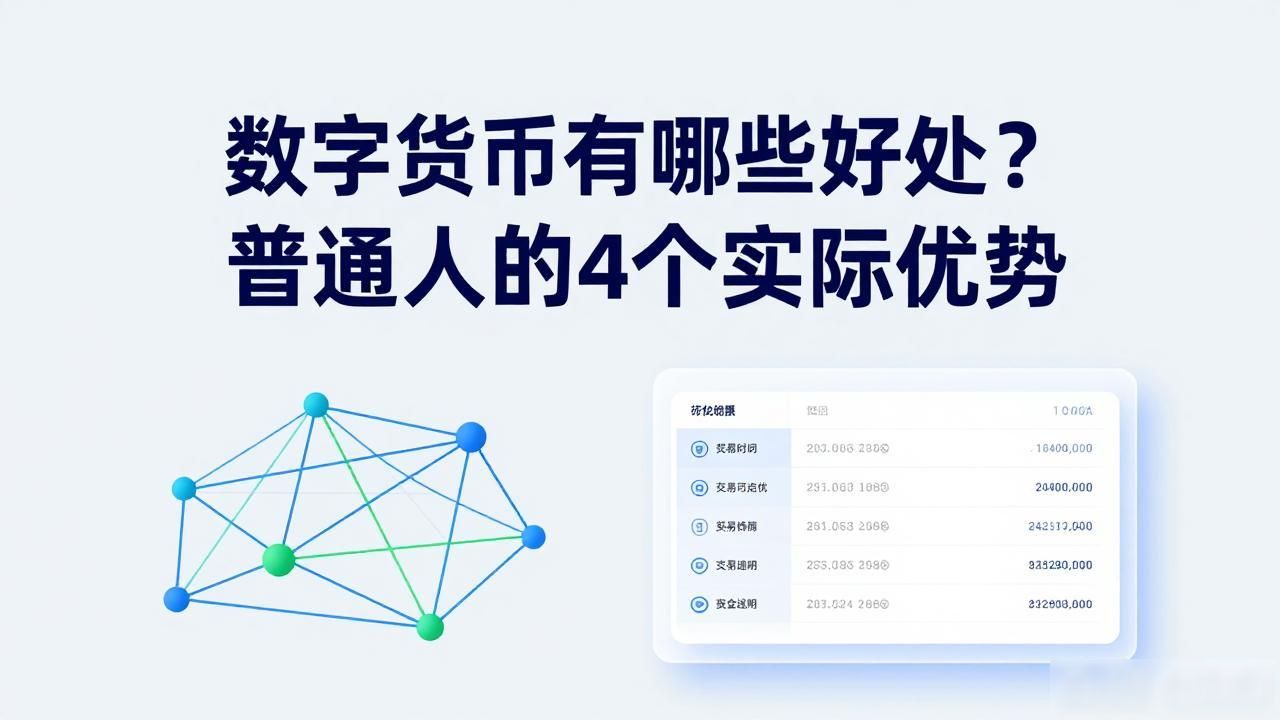 数字货币有哪些好处_数字货币区块链透明性优势_数字货币跨境支付效率提升