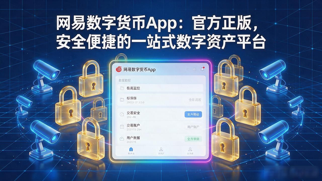 网易官方数字资产管理App_网易数字货币app_数字货币安全交易平台