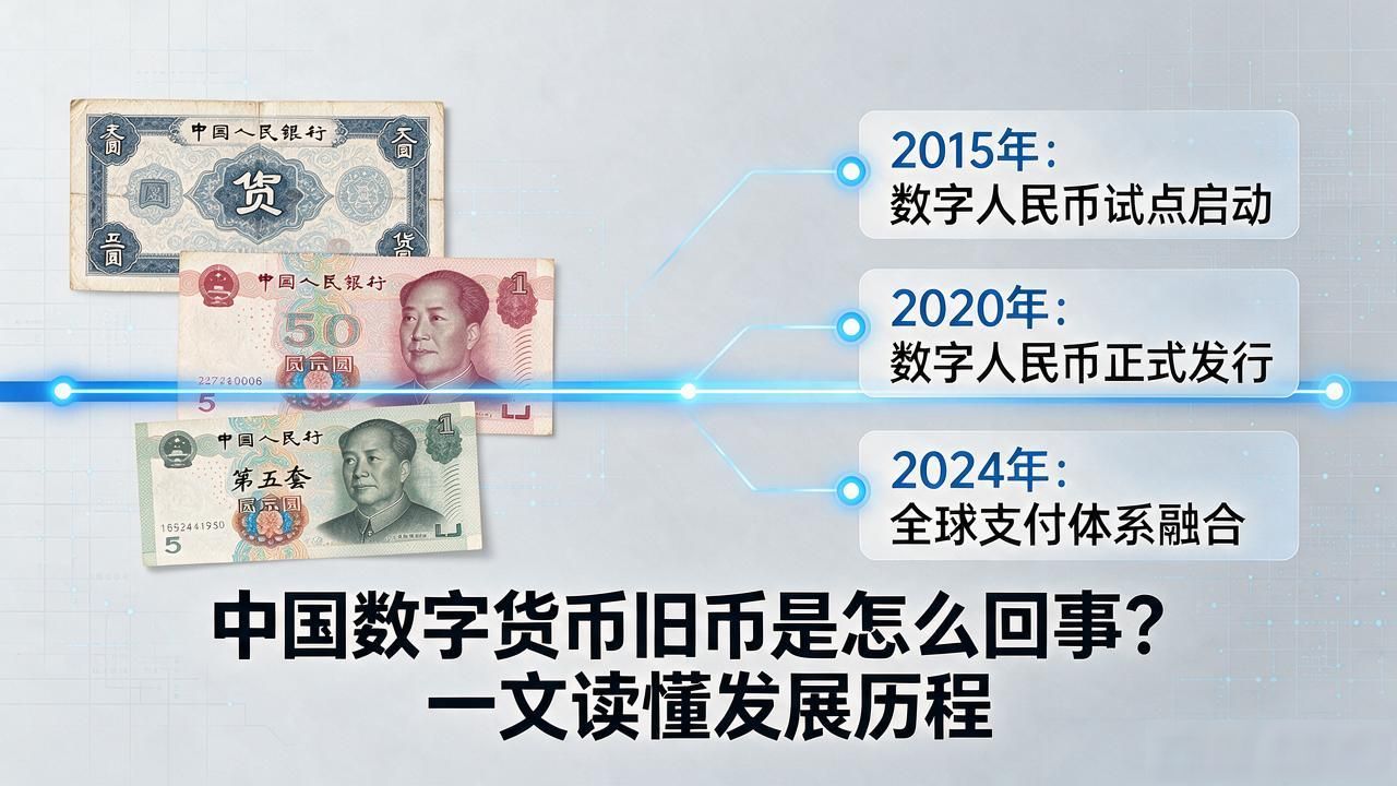 中国数字货币旧币_数字人民币与加密货币区别_数字人民币研发历程