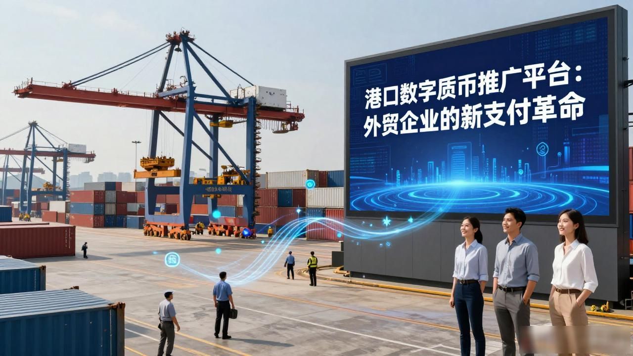 贸易结算效率提升_港口物流数字货币支付_港口数字货币推广平台