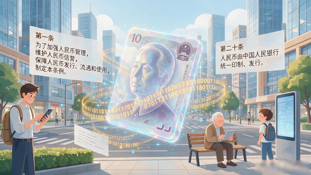 数字人民币法律地位_央行数字货币会发行吗_数字人民币试点进展