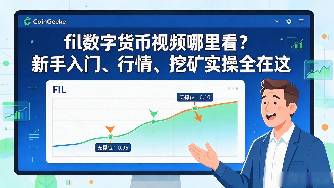 fil数字货币视频_FIL数字货币行情分析通缩节奏算力增速_Filecoin入门教程IPFS去中心化存储原理