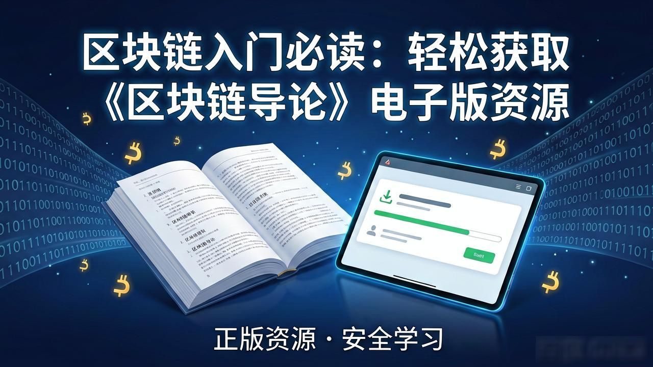区块链导论 下载_区块链初学者入门指南_区块链经典教材推荐