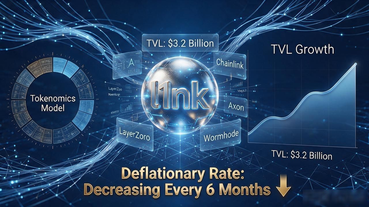 l1nk代币经济模型通胀率递减分析_数字货币l1nk前景_l1nk跨链互操作模块化架构优势