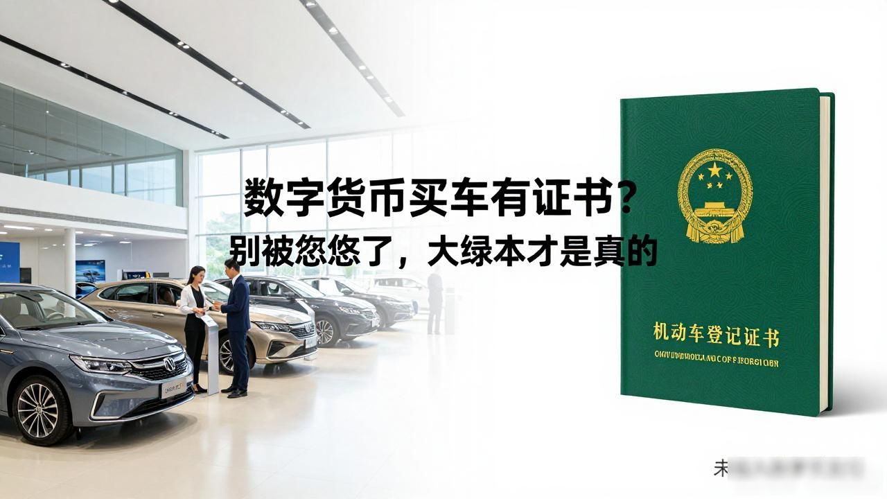 数字货币买车的数字证书是否具有法律效力_二手车商谈数字货币购车的证书误区_数字货币买车有证书