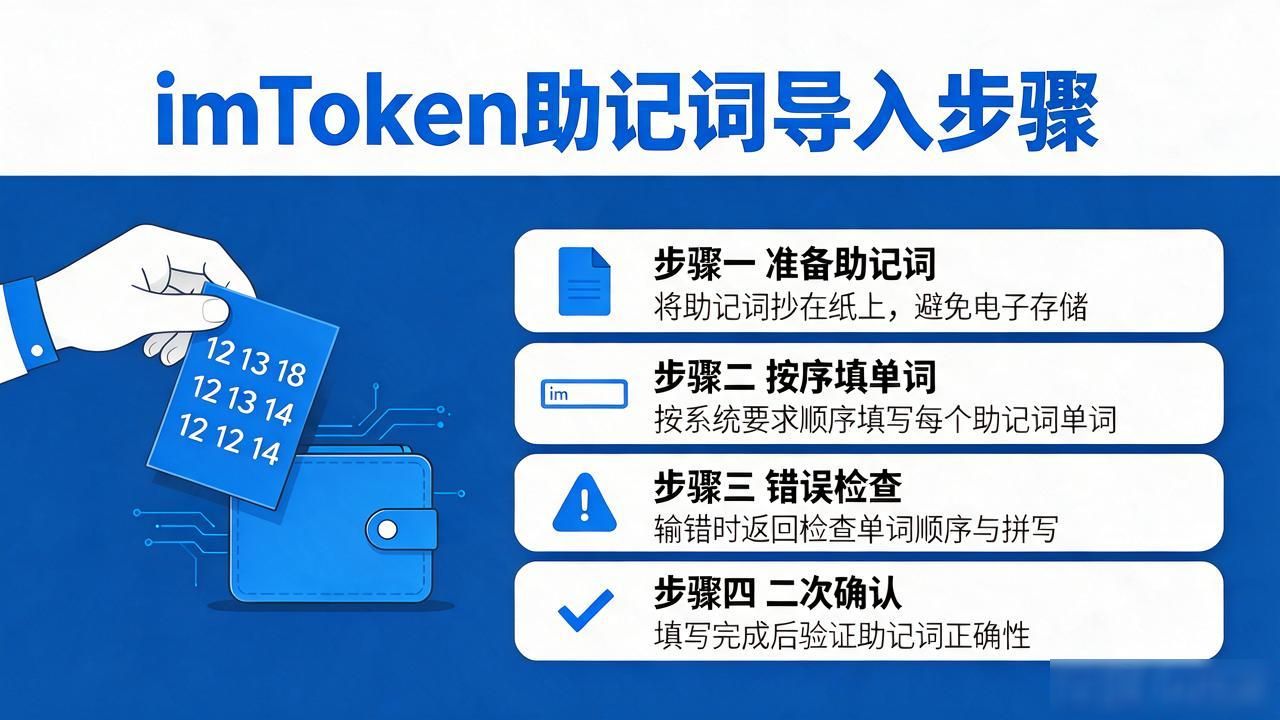 imtoken助记词安全存储方法_imtoken助记词导入教程_imtoken 助记词导入
