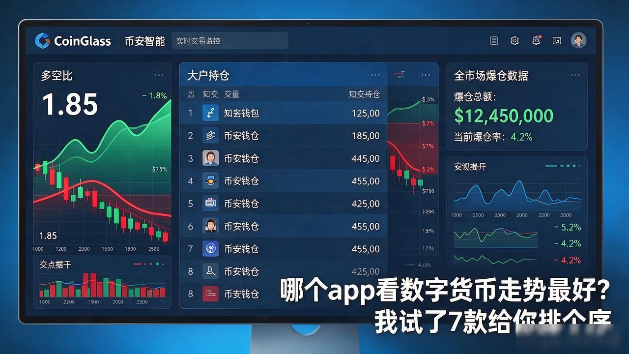 CoinGlass_哪个app看数字货币走势最好_TradingView