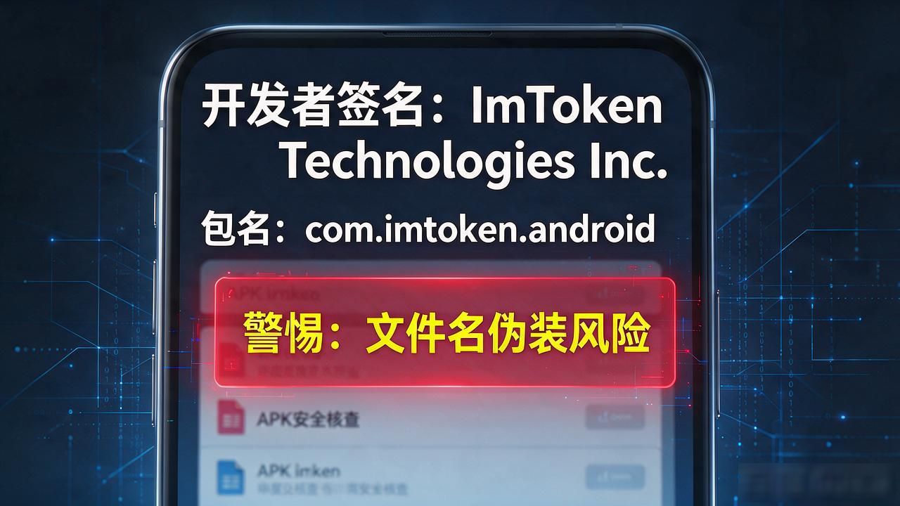 iMToken安卓安装包安全下载方法_imtoken安卓下载地址_iMToken官方APK下载渠道