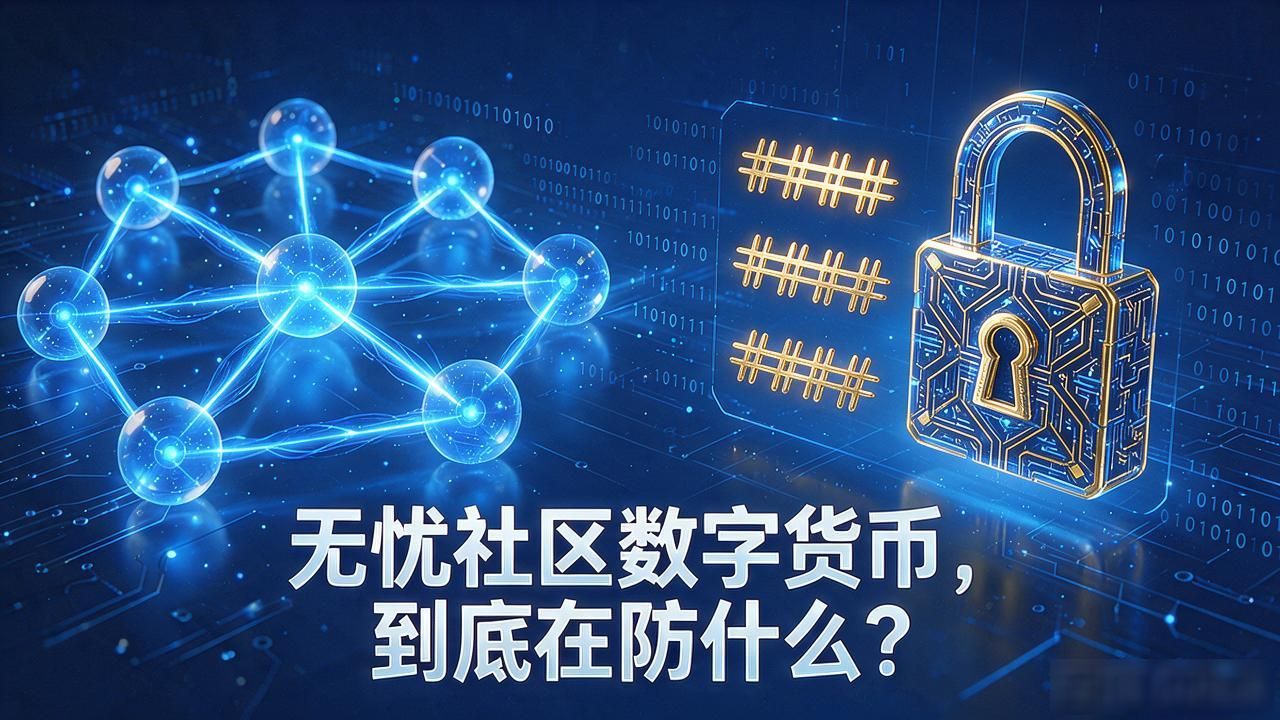 无忧社区数字货币_风控机制社区共识_去中心化社区数字货币