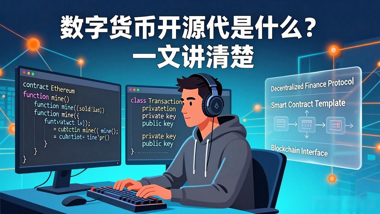 数字货币开源代是什么？一文讲清楚