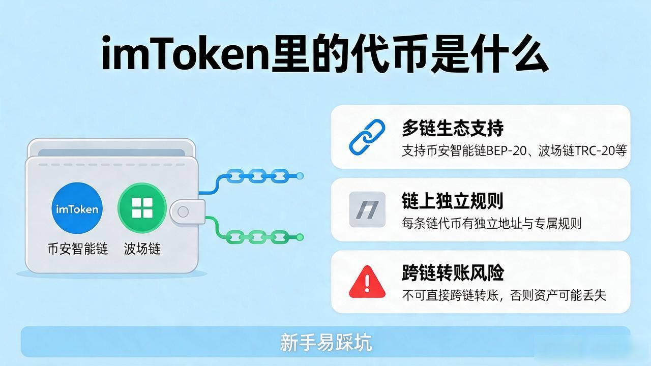 imtoken的代币是什么_imToken支持哪些链上代币_imToken里的代币是什么