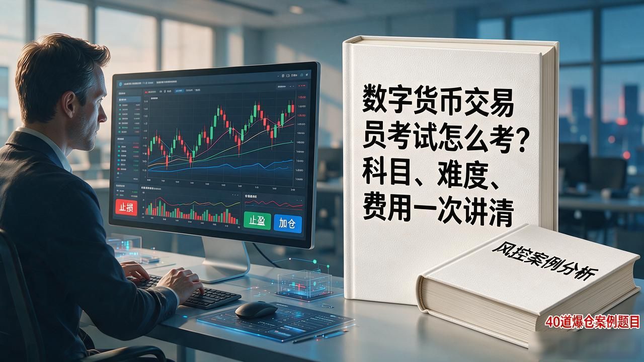 数字货币交易员考试怎么考？科目、难度、费用一次讲清