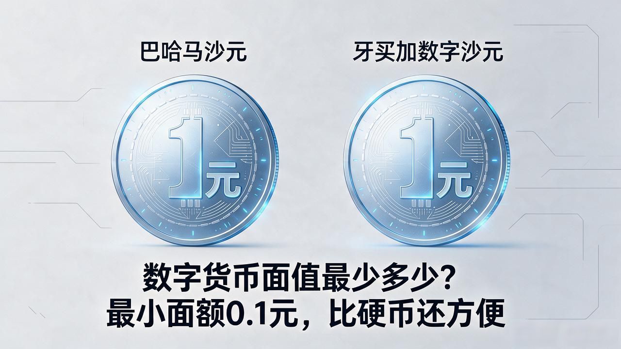 数字货币面值最少多少_数字人民币最小面额_0.1元数字货币面额