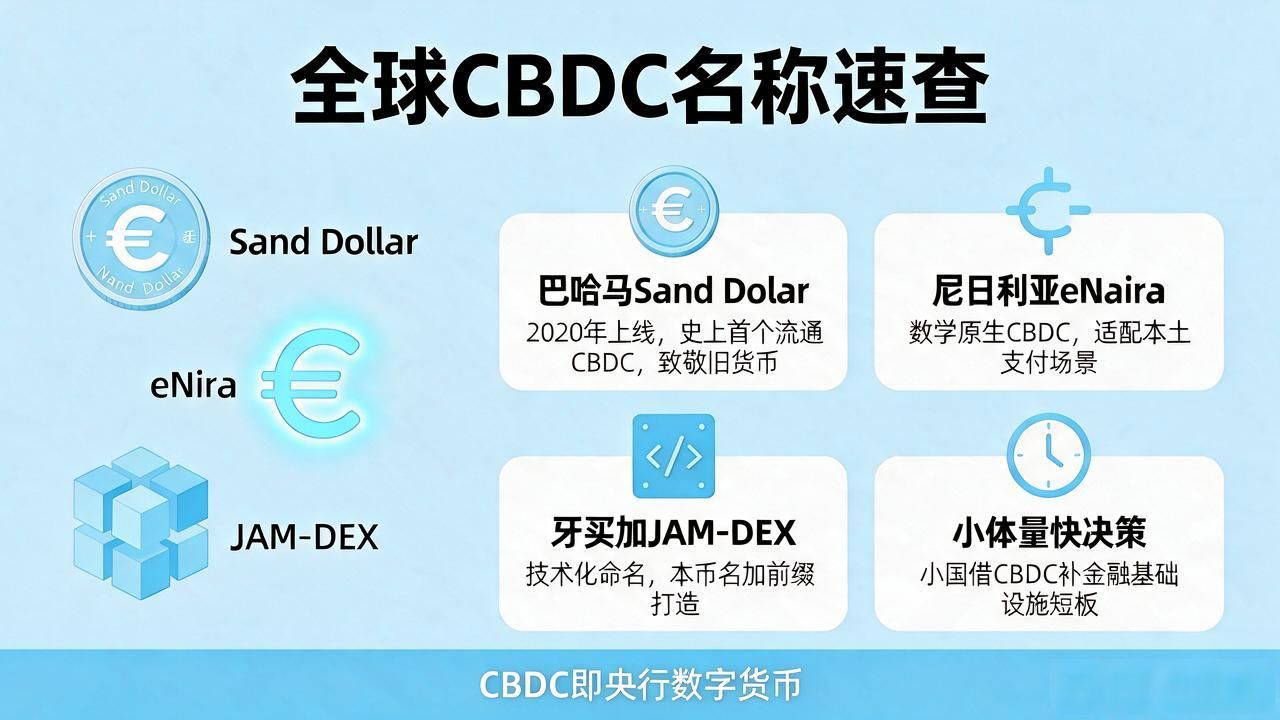 CBDC政策取向_全球数字货币名称_数字人民币e-CNY主权信用