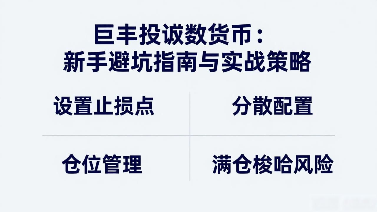 巨丰投顾数字货币_技术分析短线交易策略_数字货币投资风险控制