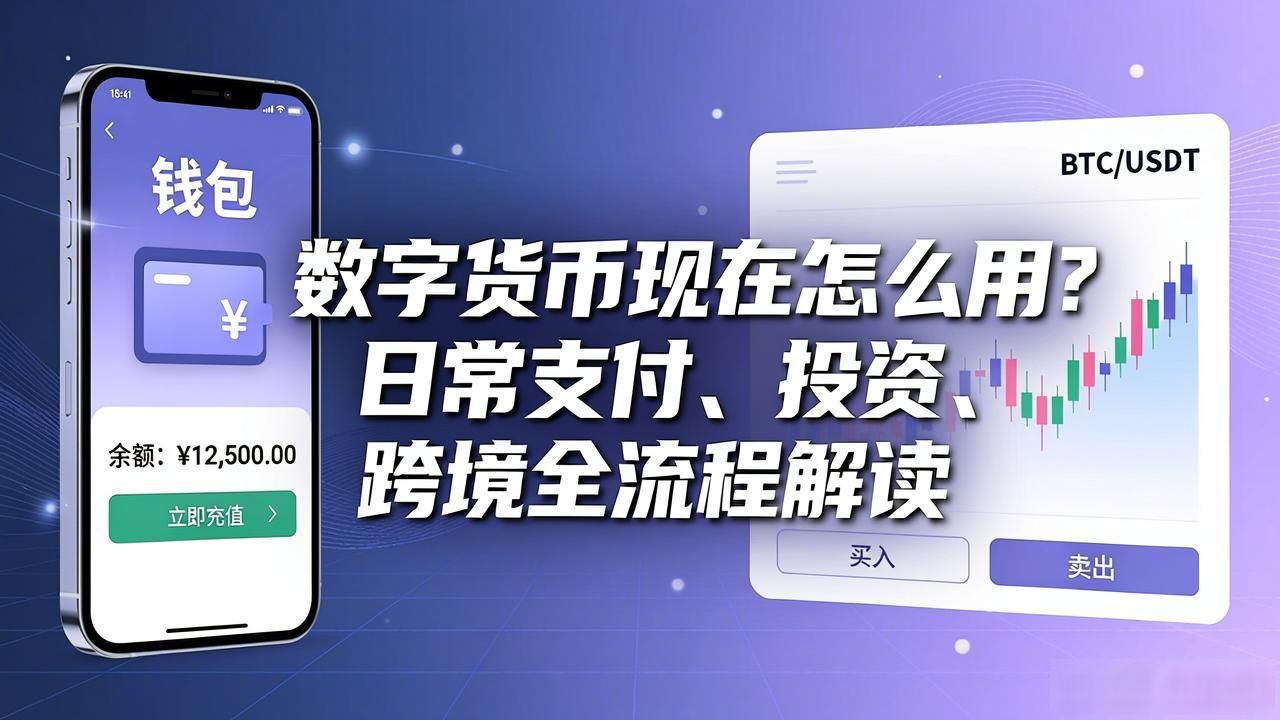 数字货币的使用情况_数字货币在跨境支付领域的实际应用_数字货币融入日常交易投资理财的应用场景