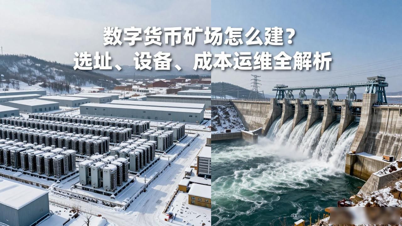 数字货币矿场的建设_矿场选址电费低地区_矿机设备选型算力功耗