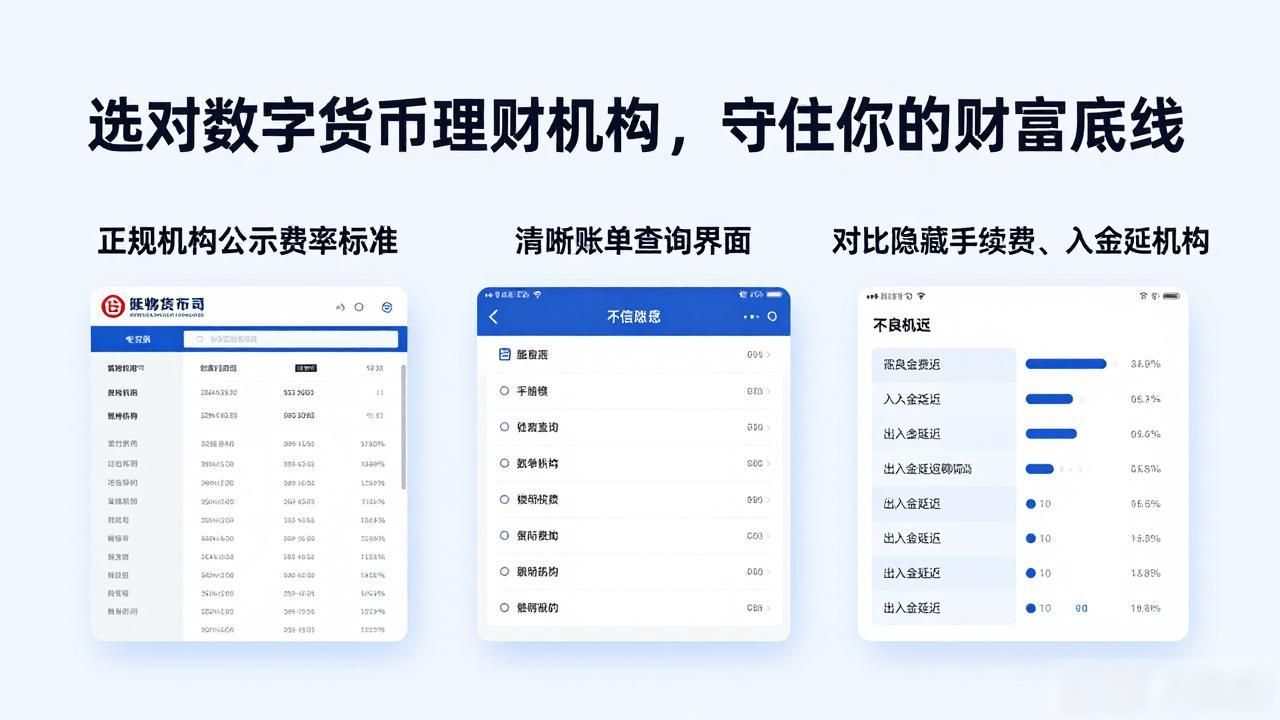 合规持牌机构风险_数字货币理财机构_数字货币理财机构选择标准