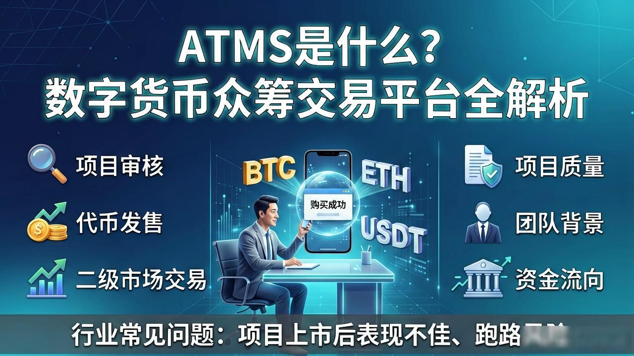 atms是什么数字货币众筹交易平台_ATMS数字货币众筹交易平台_区块链项目融资平台分析