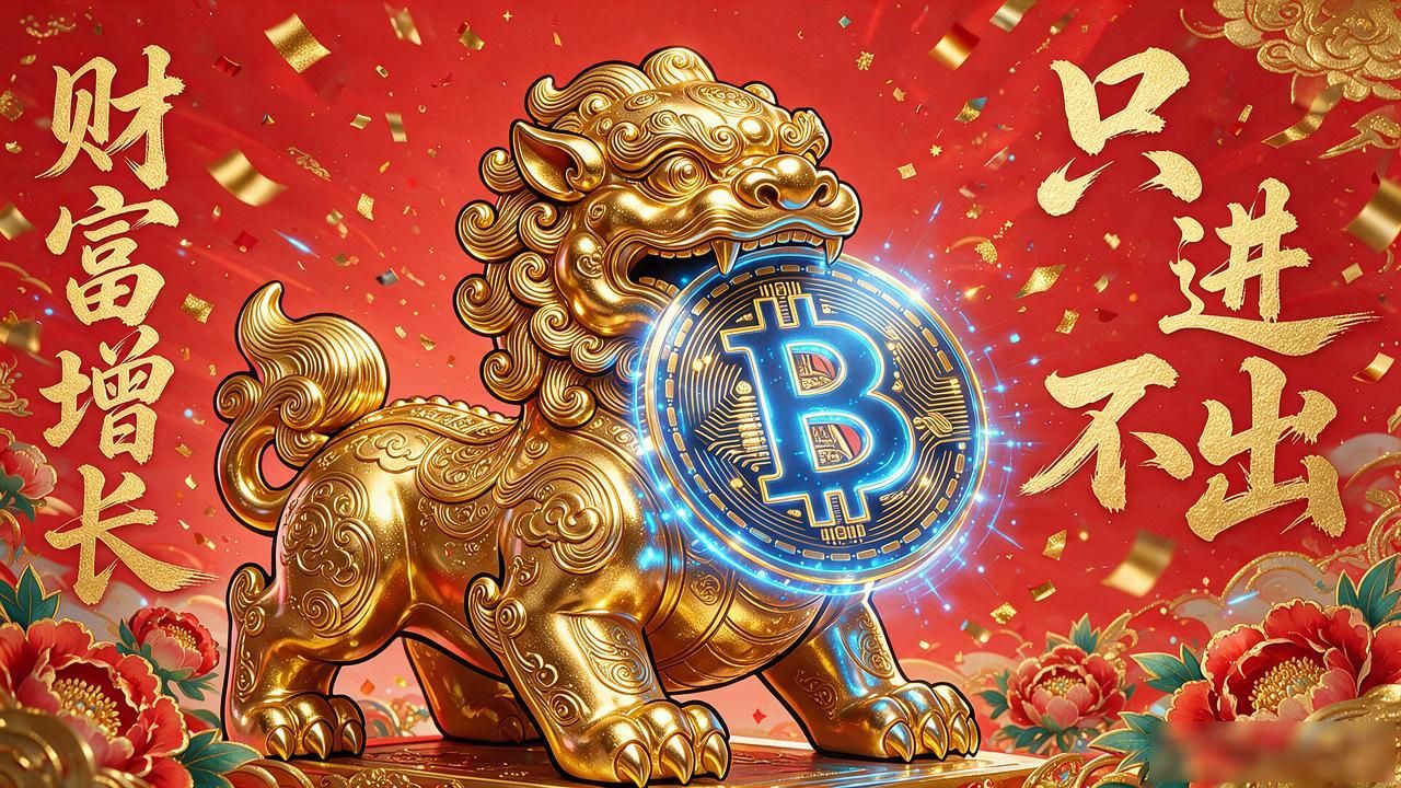 招财数字货币手机壁纸_最吉祥的数字货币图片_比特币貔貅吉祥图案