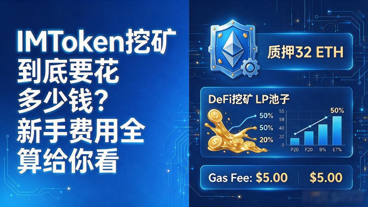 DeFi流动性挖矿入门费用指南_imtoken挖矿要多少钱_IMToken挖矿真实成本解析