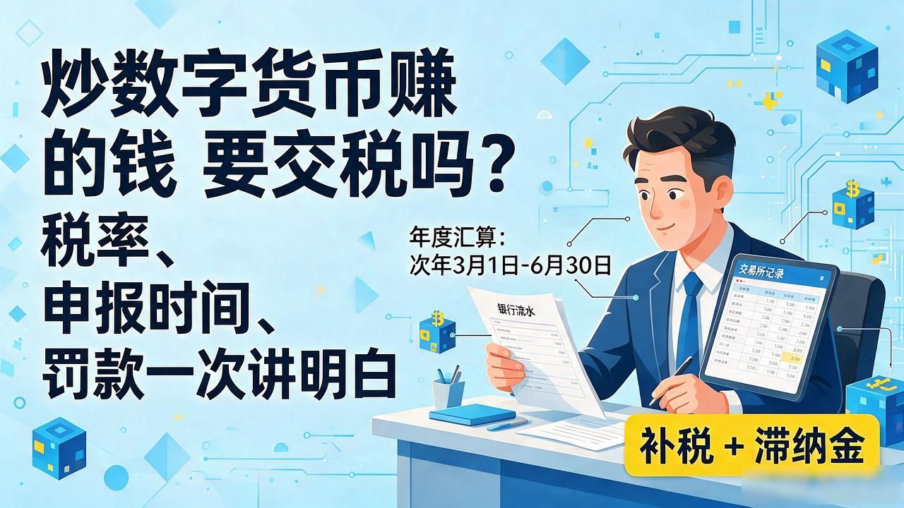 数字货币 税务_数字货币个人所得税申报_财产转让所得税率