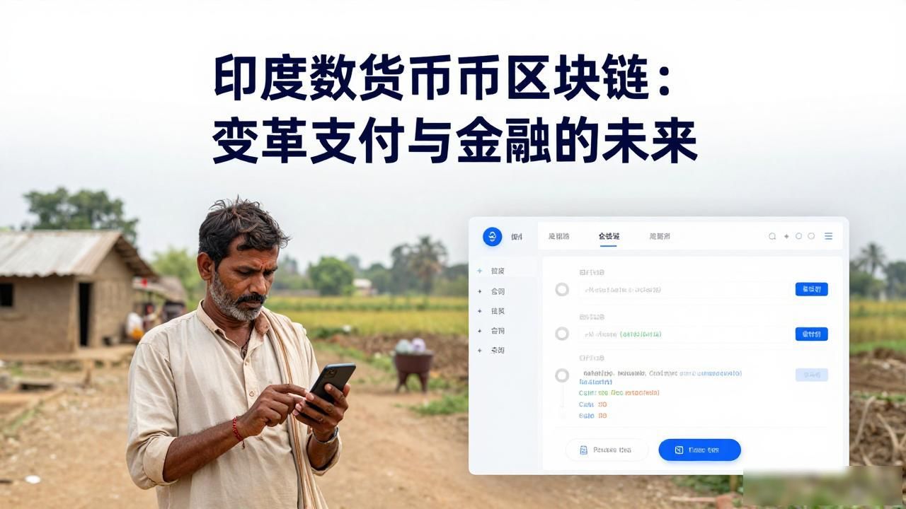 印度央行数字货币 区块链支付生态系统 普惠金融智能合约_印度数字货币区块链