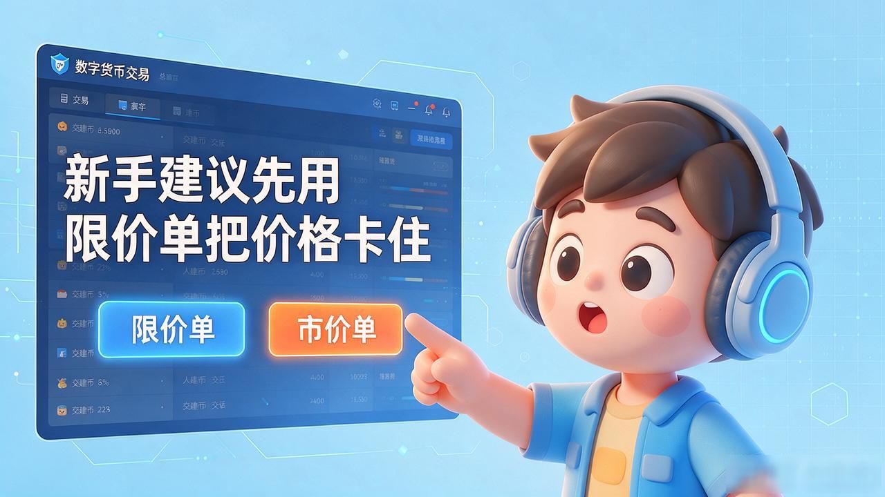 数字货币交易新手下单流程_币安交易所限价单与市价单区别_数字货币怎样下单