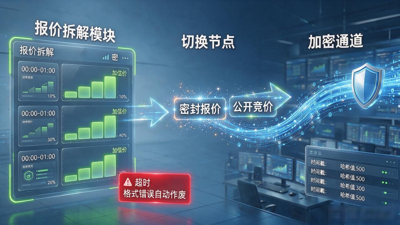 数字货币竞标流程视频_保证金币种不匹配竞标踩坑_数字货币竞标流程视频