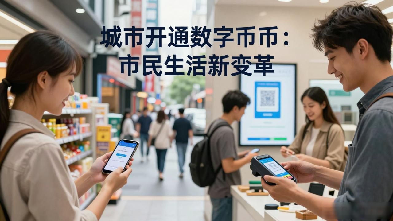 城市数字货币开通影响_数字货币支付便利性提升_城市开通数字货币