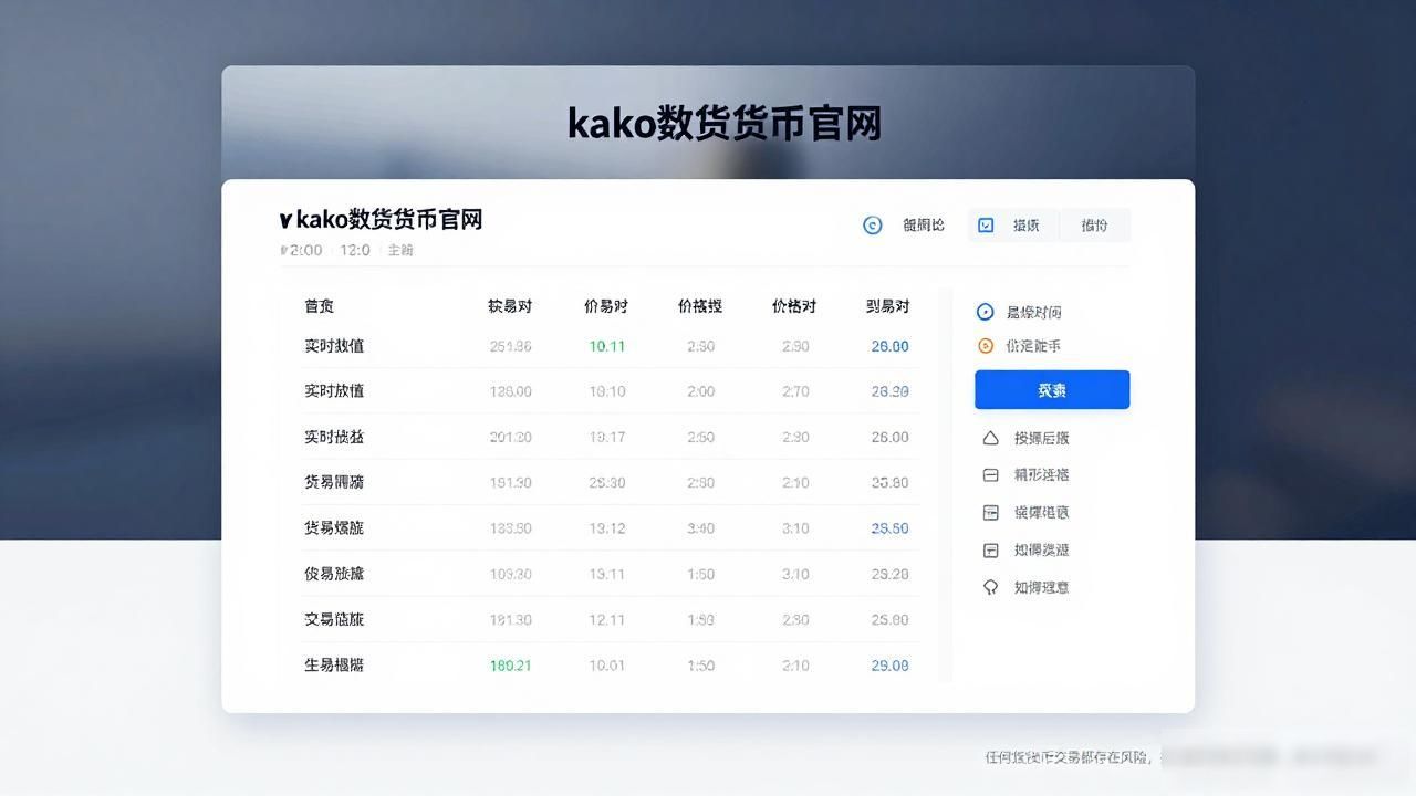 kako数字货币官网_kako数字货币官网介绍 kako数字货币官网入口 kako数字货币官网安全性