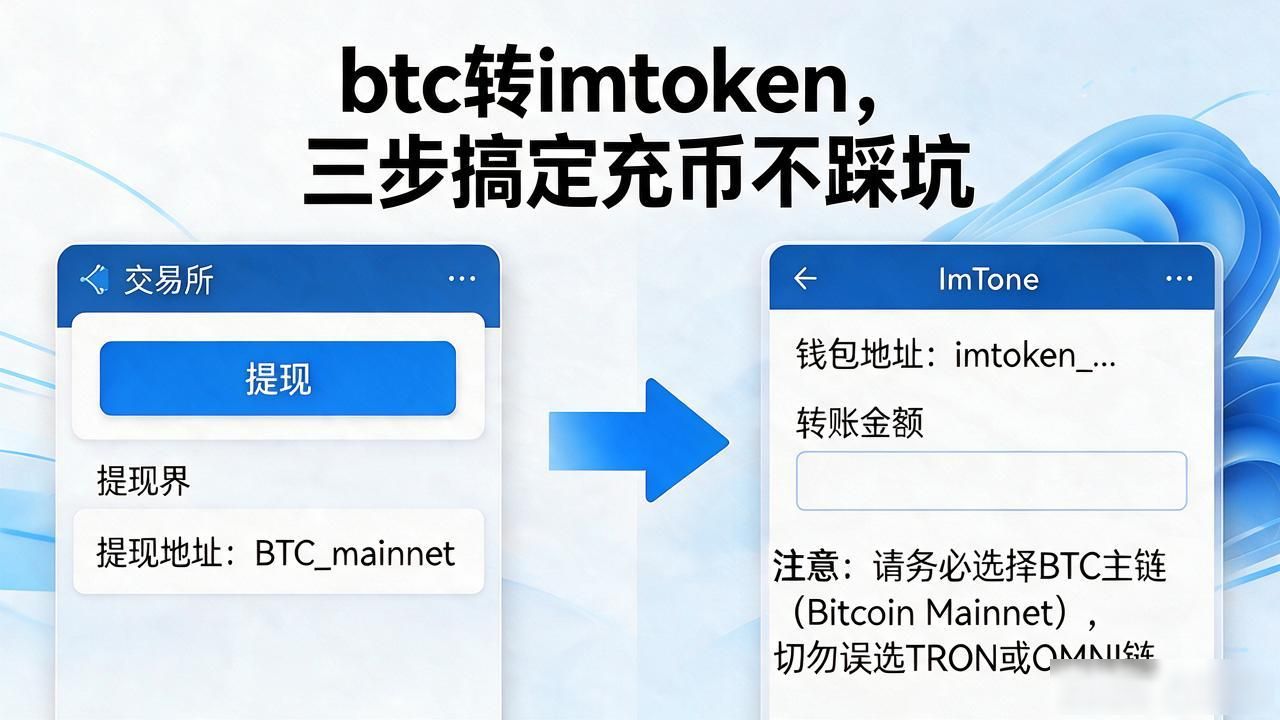 btc 如何转入imtoken_转账BTC到ImToken_ImToken充值BTC教程
