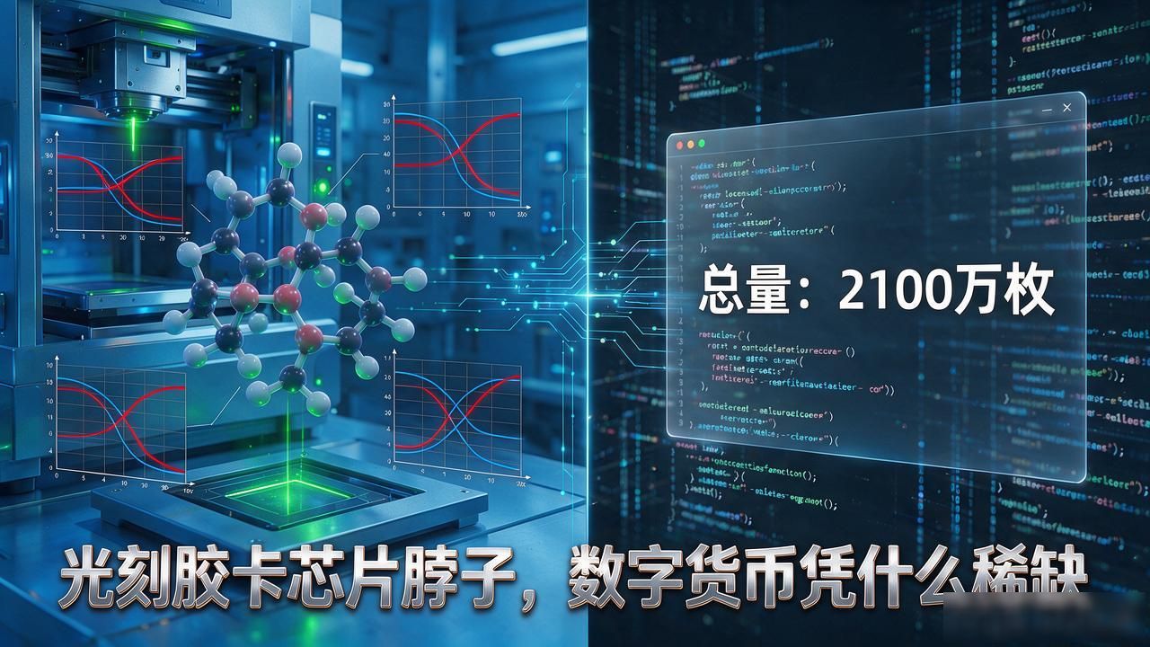 光刻胶与数字货币底层逻辑对比_技术壁垒与稀缺性价值分析_光刻胶和数字货币