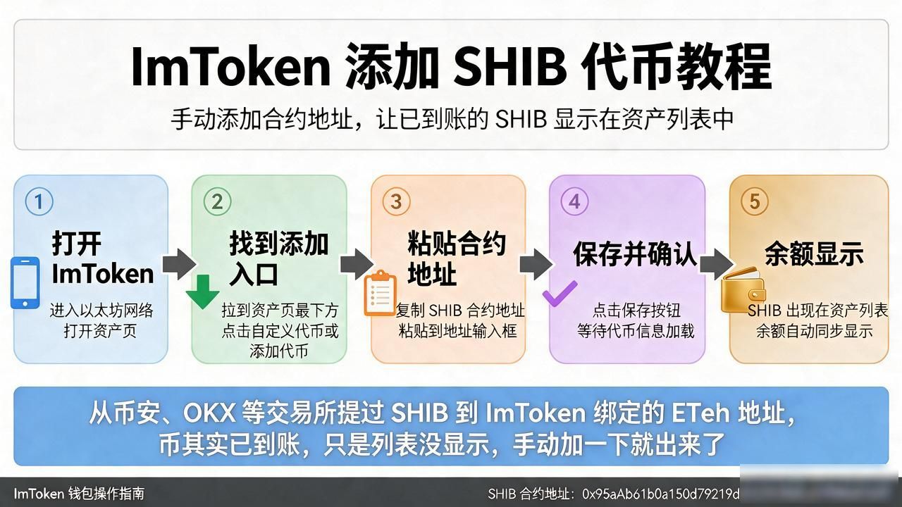 SHIB能不能提到ImToken里_shib可以提到imtoken吗_ImToken添加SHIB柴犬币教程